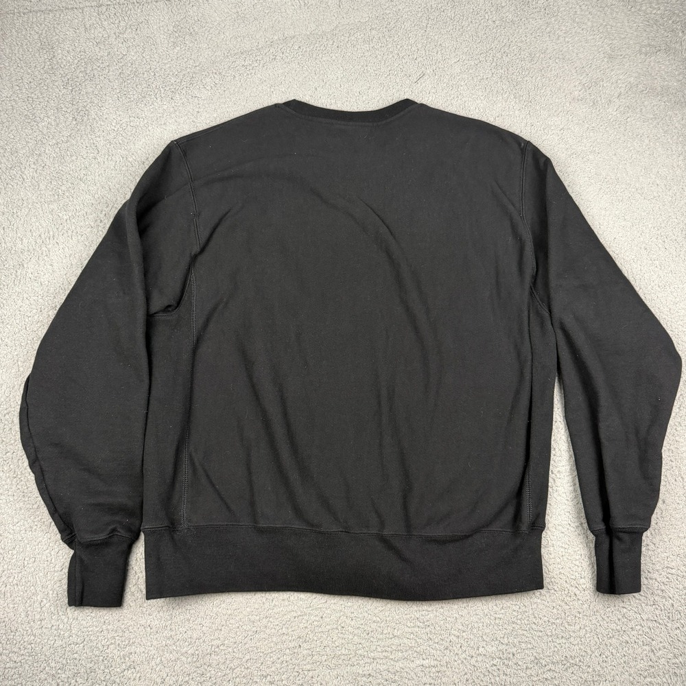 Vintage Tennessee Volunteers Crewneck Sweatshirt Mens Large Black Pullover - Picture 8 of 9